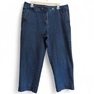 Talbots jeans Cropped Trouser style women’s size 14